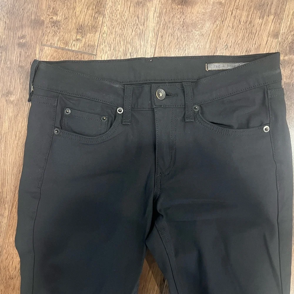 Rag & Bone Skinny Stretch Jeans (Black, 26) - Picture 3 of 7